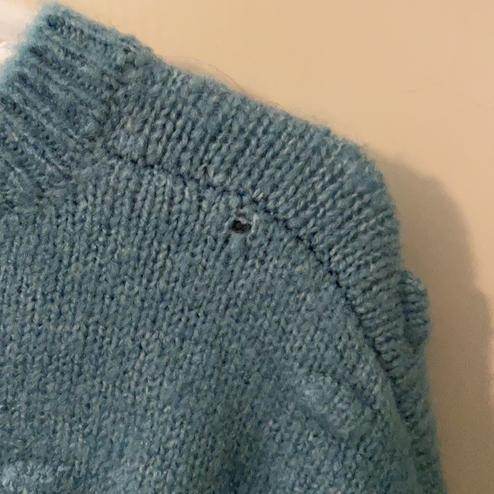 Love by Design Blue Gray Women’s Sweater - Picture 3 of 4